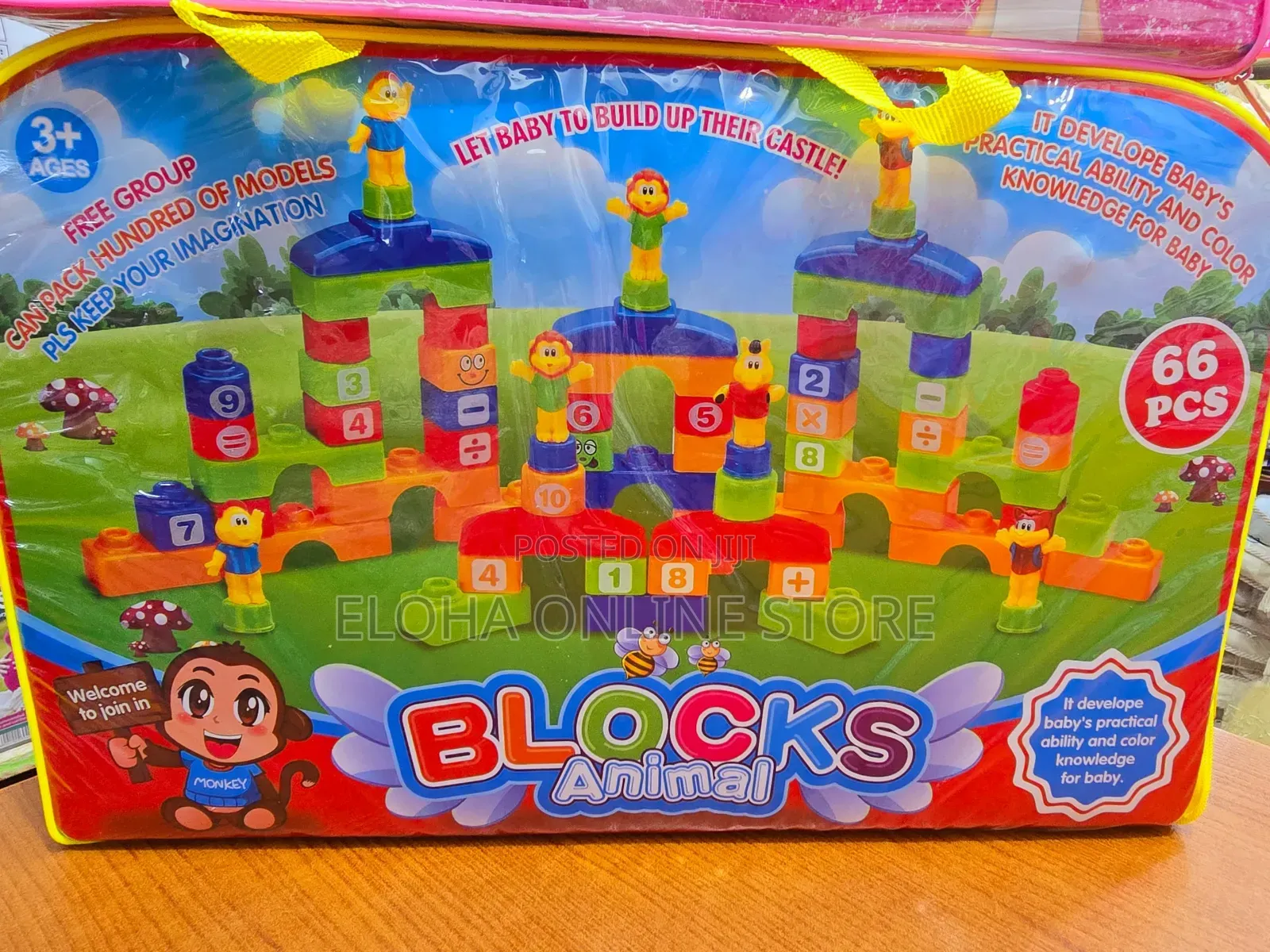 Children Animal Building Blocks Kids Toys Building Blocks