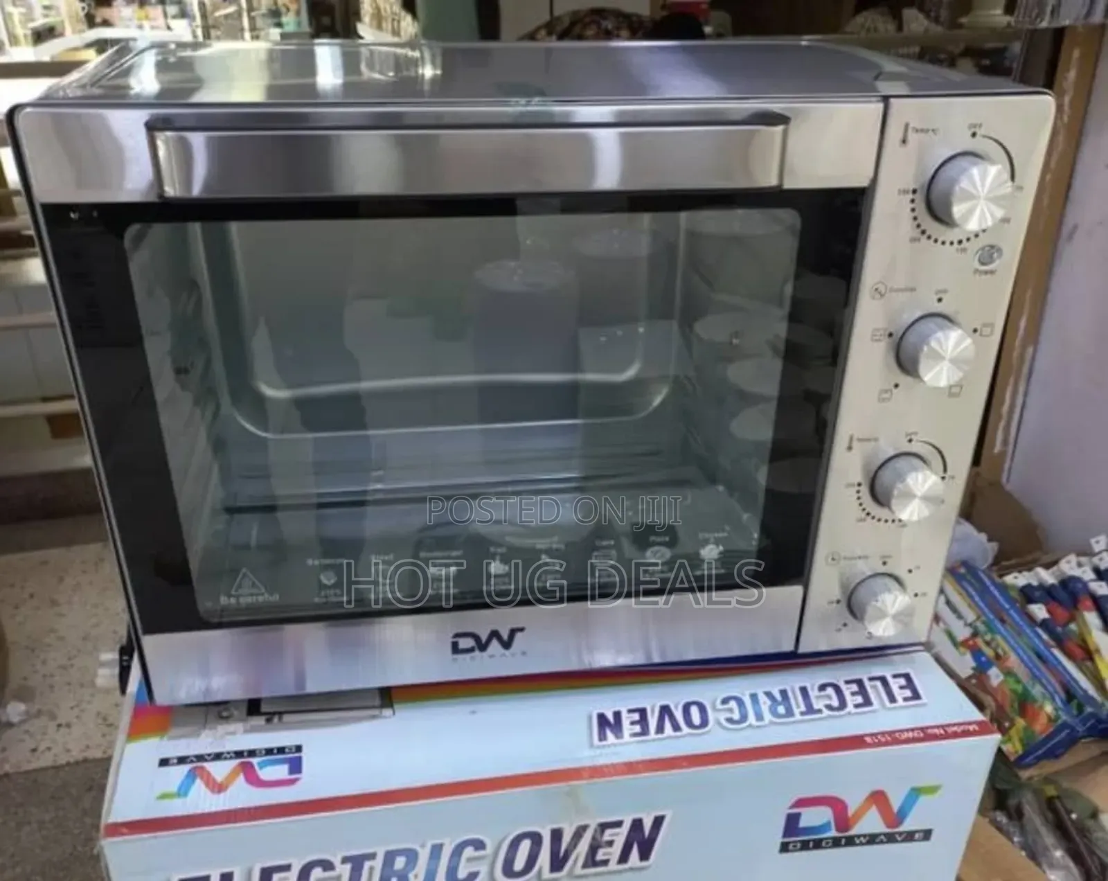 Digiwave 65 Litres Electric Oven With Grill Rotisserie