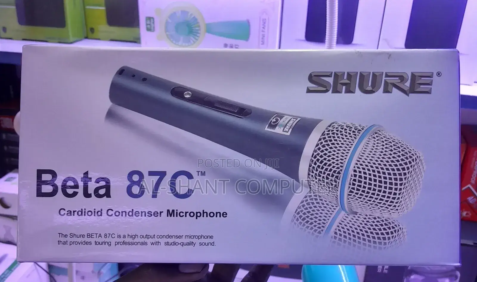 Cardioid Condenser Microphone/Shure Beta 87C Microphone