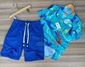 Stretchy Shirts, Shorts. Set