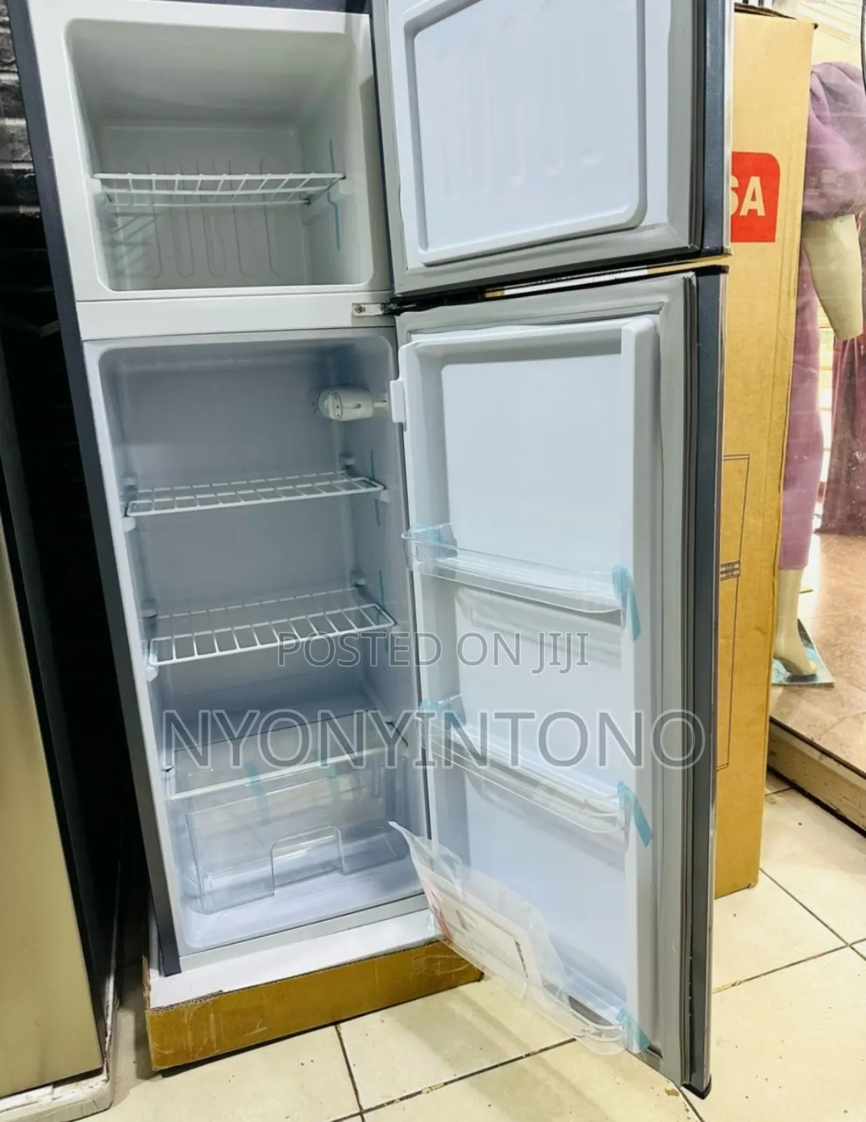 Florsa 168liters Double Door Fridge