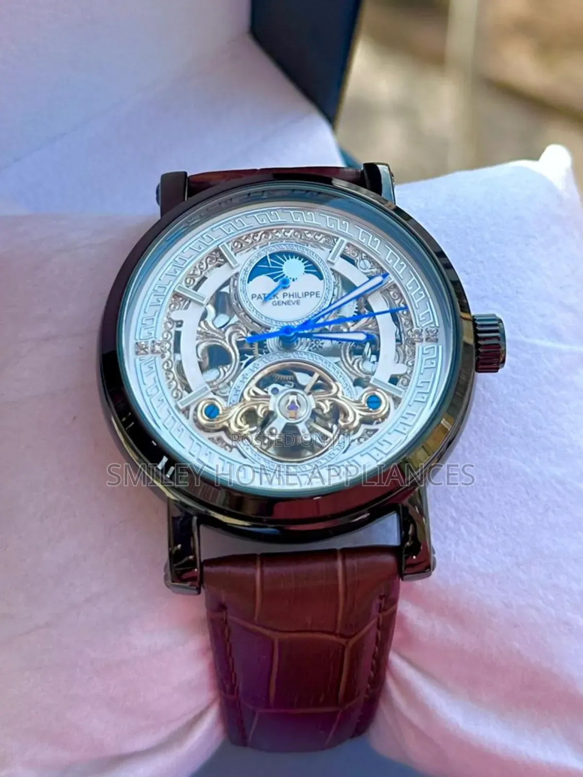 Original Patek Philippe Geneva Classy Men's Wrist Watch
