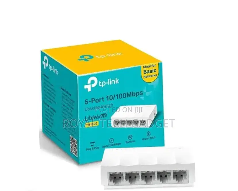 Tp-Link 5port 10/100mbps Desktop Switch (LS005)