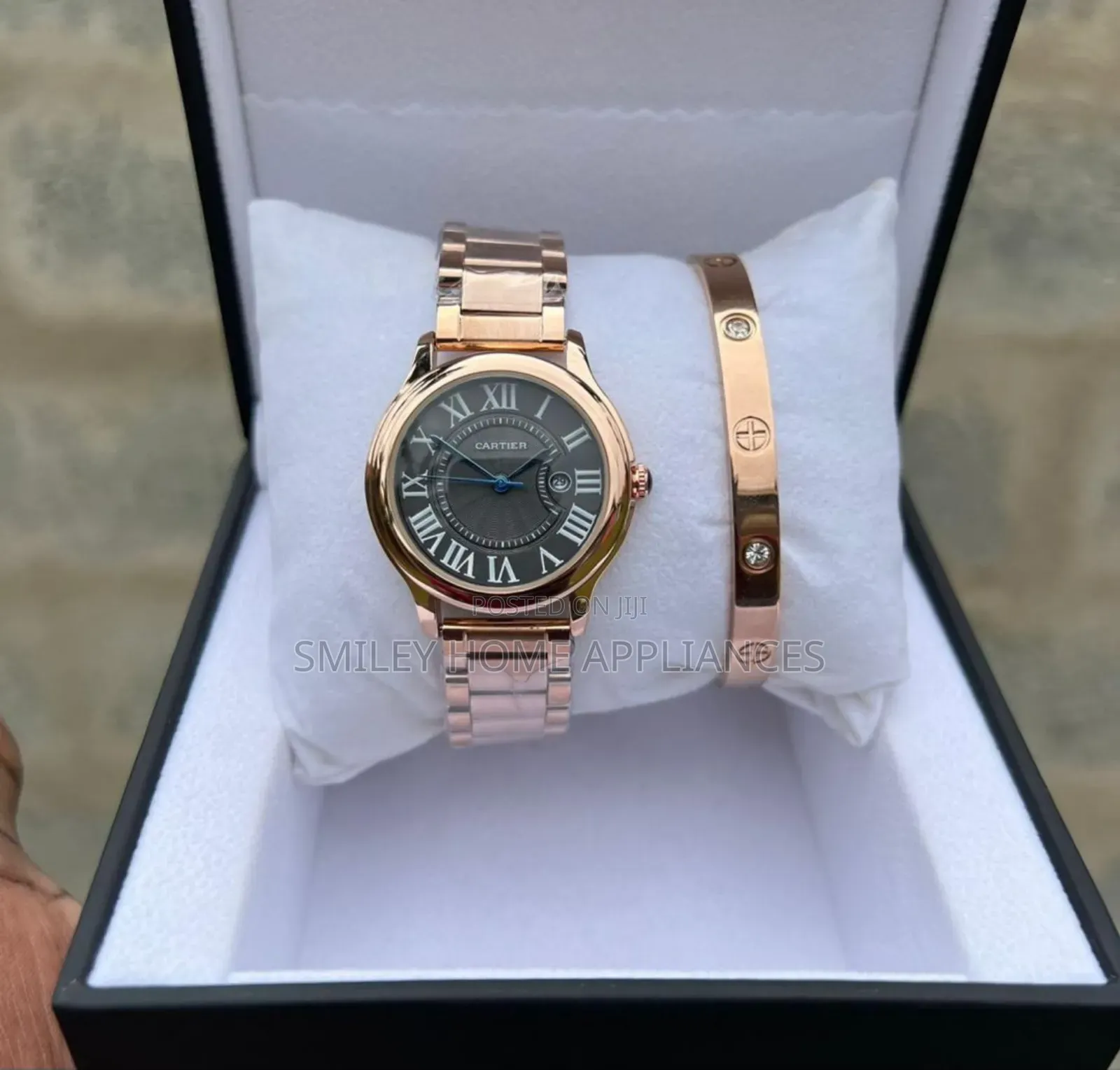 Cartier Women's Gift Box First Watch and Bracelet