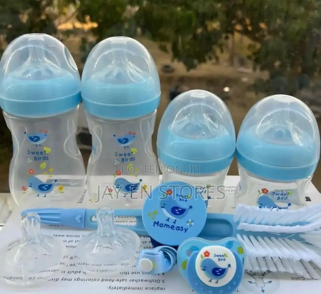 A Set of Baby Feeding Bottles
