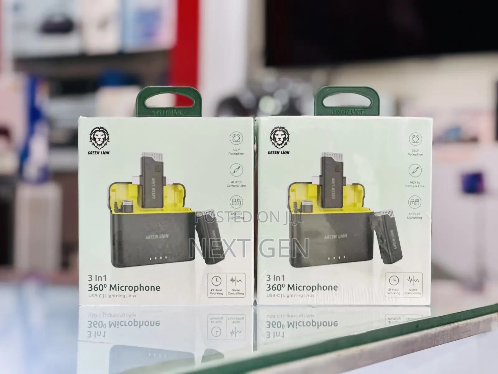 Green Lion 2 IN 1 360 Microphone