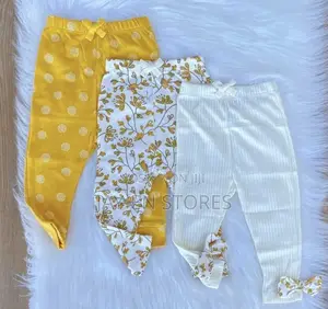 A Set of 3 Baby Cotton Pants