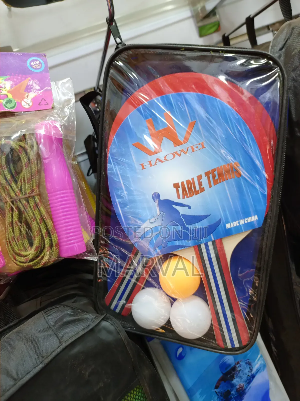 Table Tennis Rackets With 3 Balls