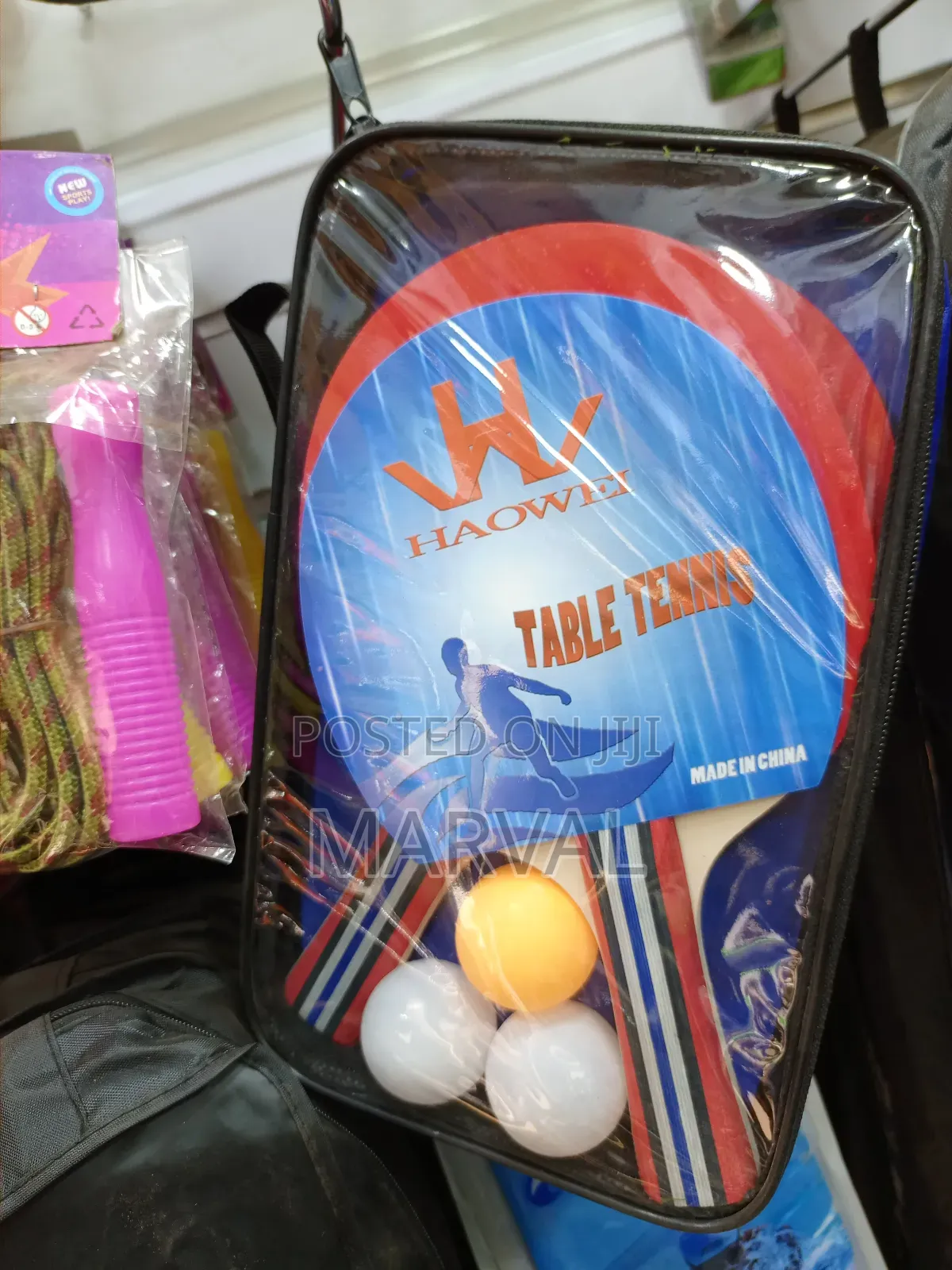 Table Tennis Rackets With 3 Balls