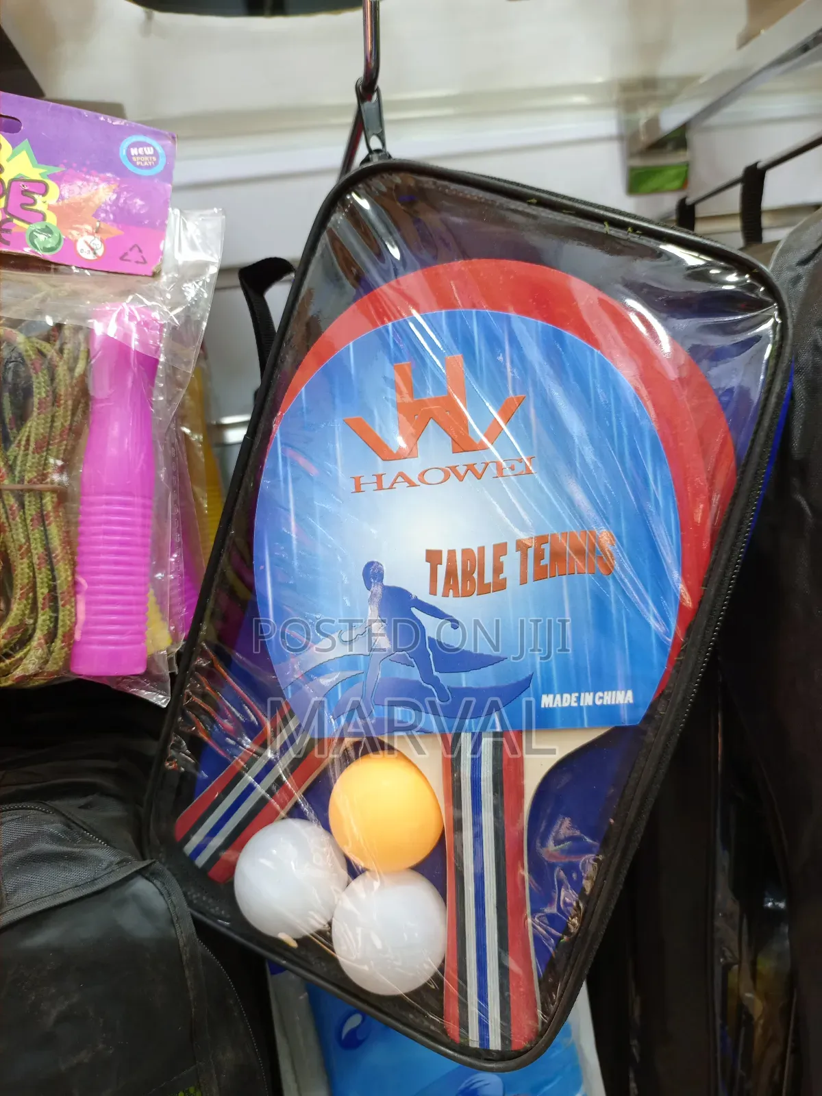 Table Tennis Rackets With 3 Balls