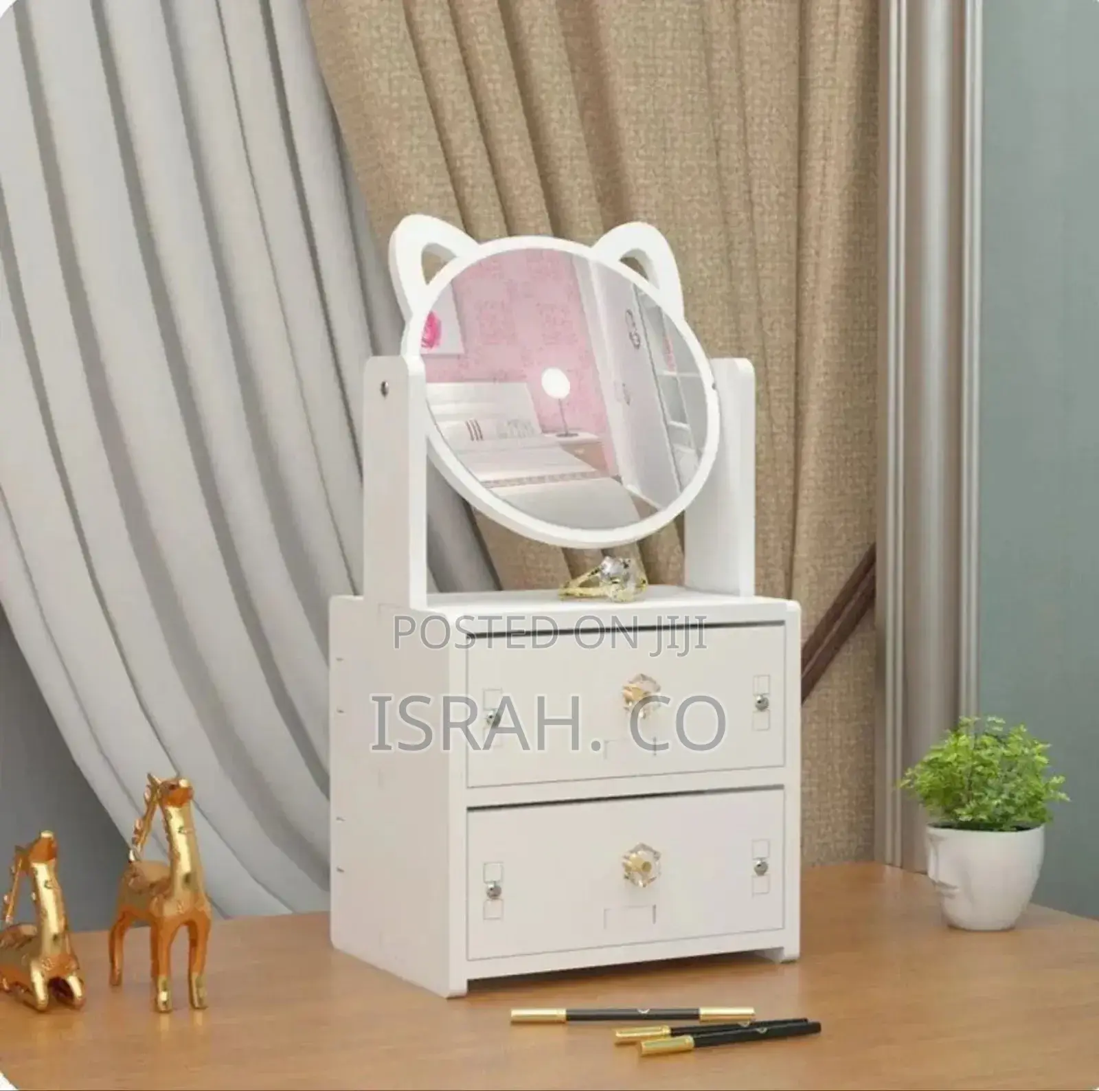 White Dressing Mirror