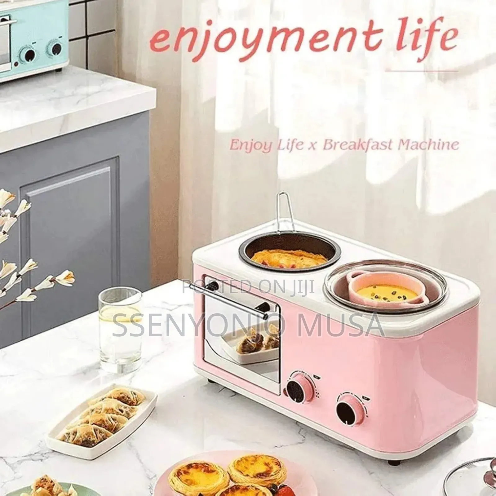 Breakfast Maker 5l 4-in-1 , Mini Oven for Frying, Baking-