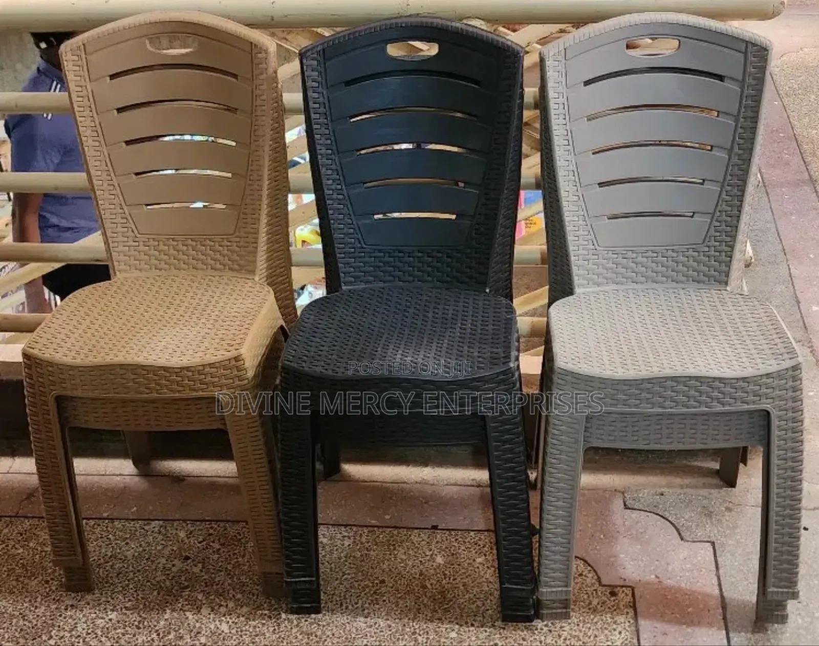 Weave Armless Chair