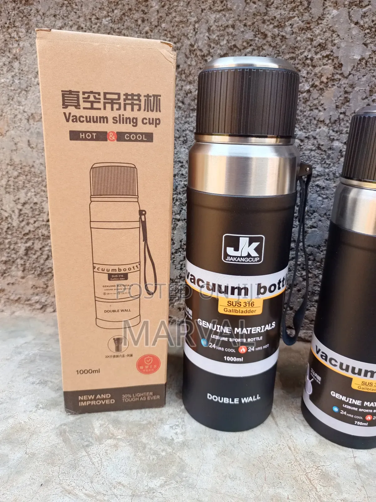 1L JK Vacuum Bottle Flask (1000mls)