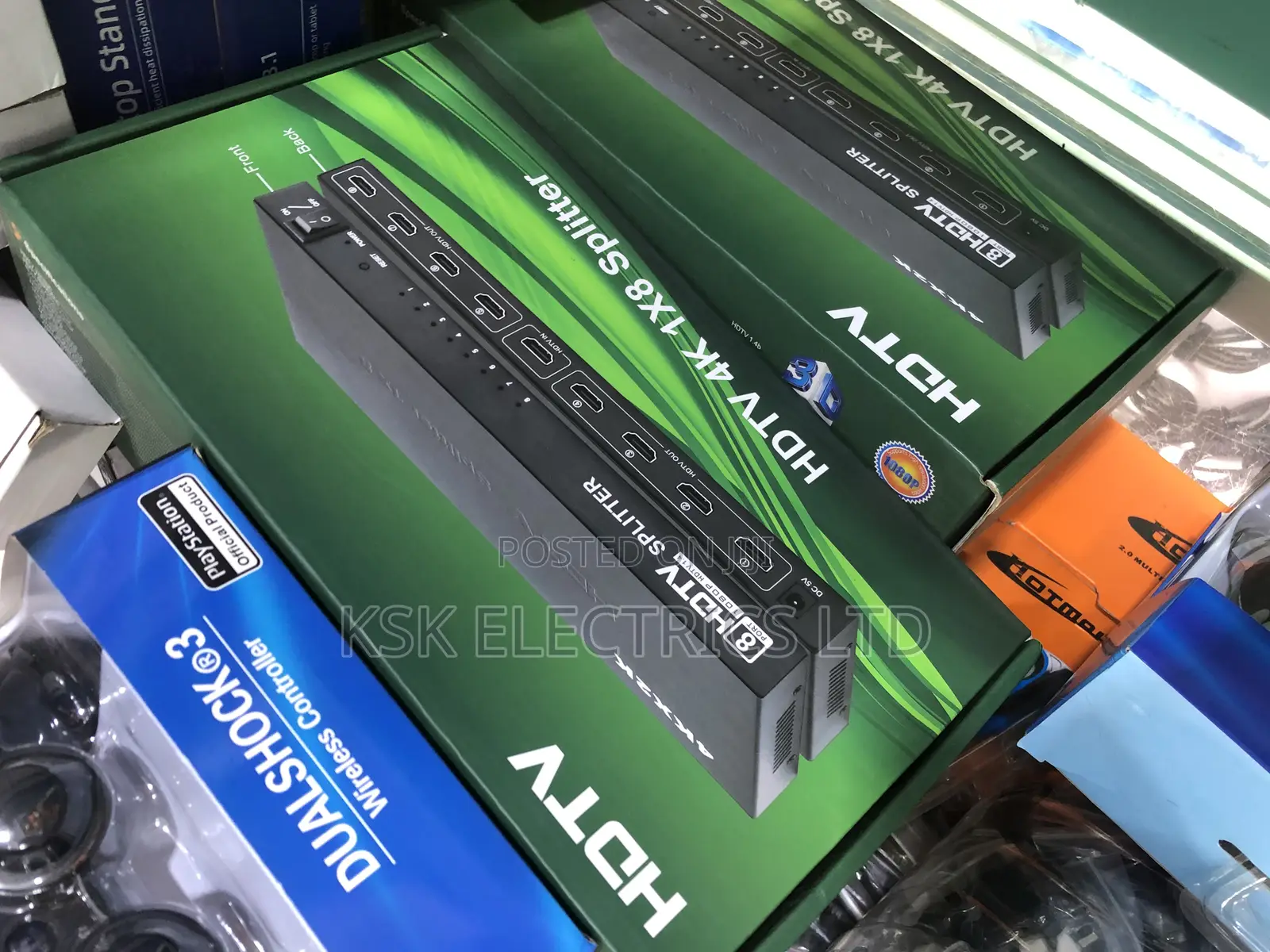 HDMI Splitter 1x8 Support FULL HD 8 Channels