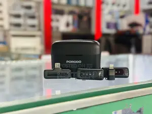 Porodo Lavalier Double Microphone With Charging Case