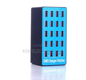Fast Multiple Table Lamp Cell Phone USB Charger Station