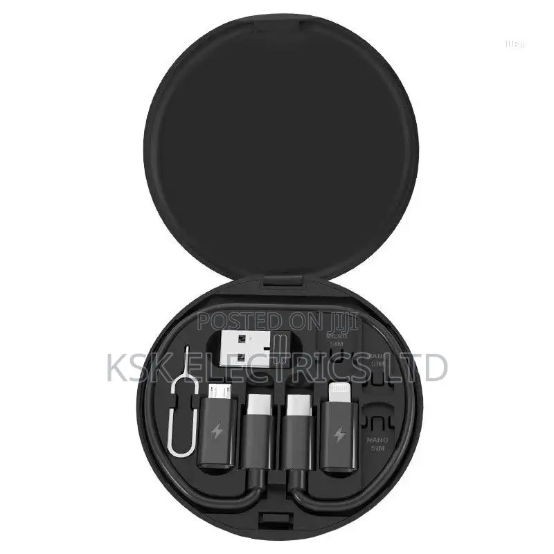 6 in 1 Multifunction USB Adapters Set Case Type C Charging