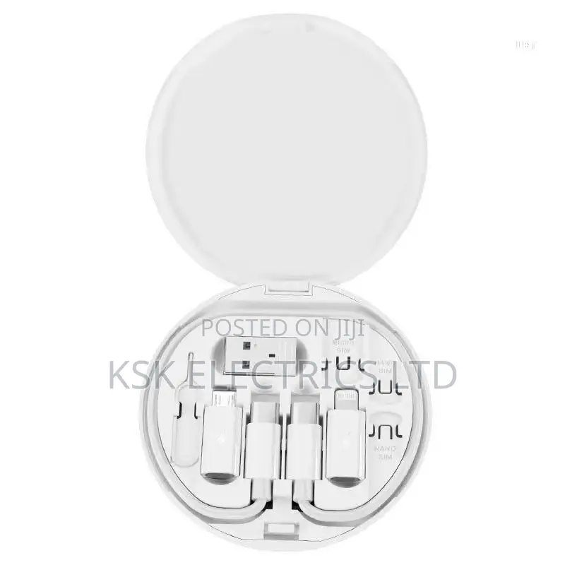 6 in 1 Multifunction USB Adapters Set Case Type C Charging