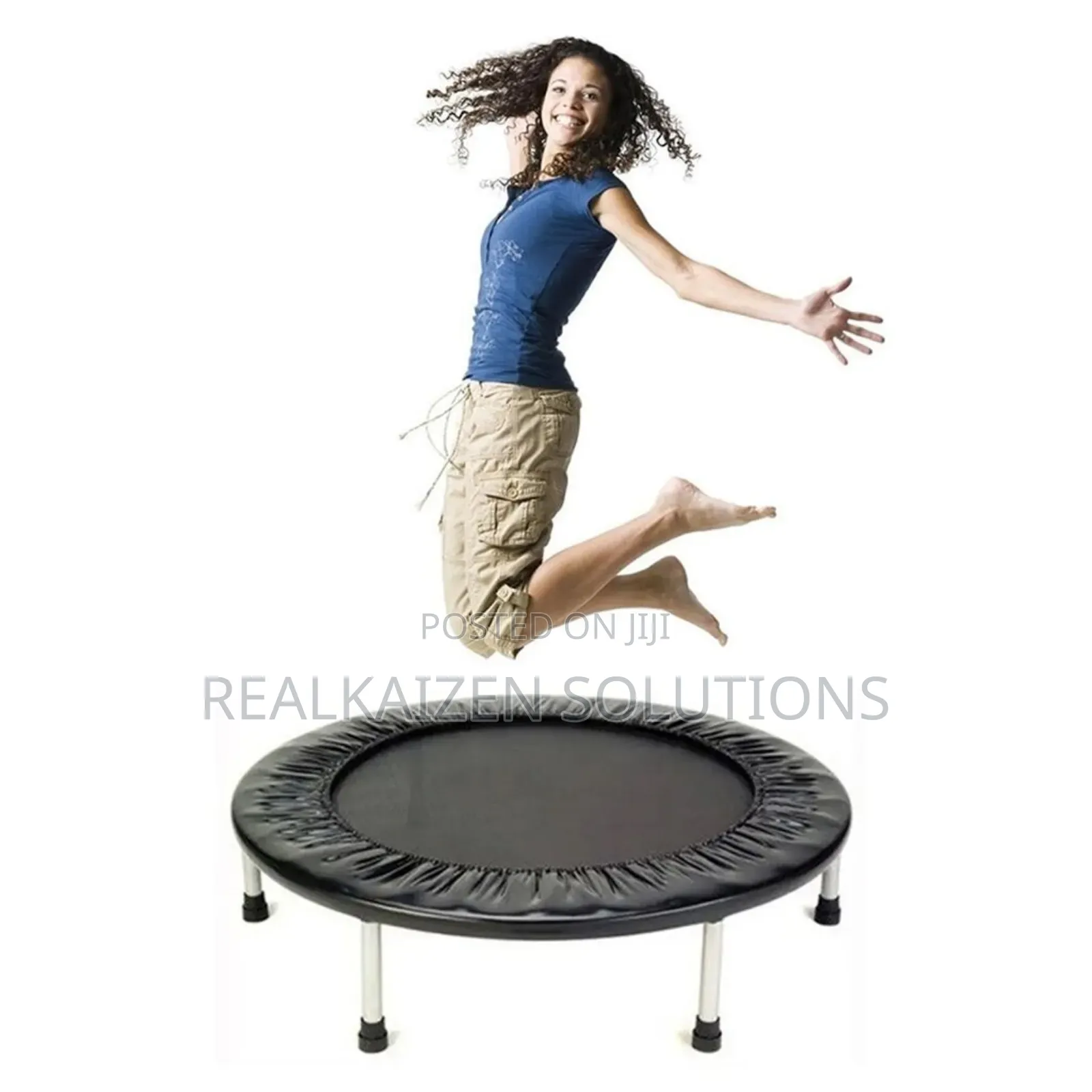 1 Meter Fitness Bounce Trampoline for Children and Adults