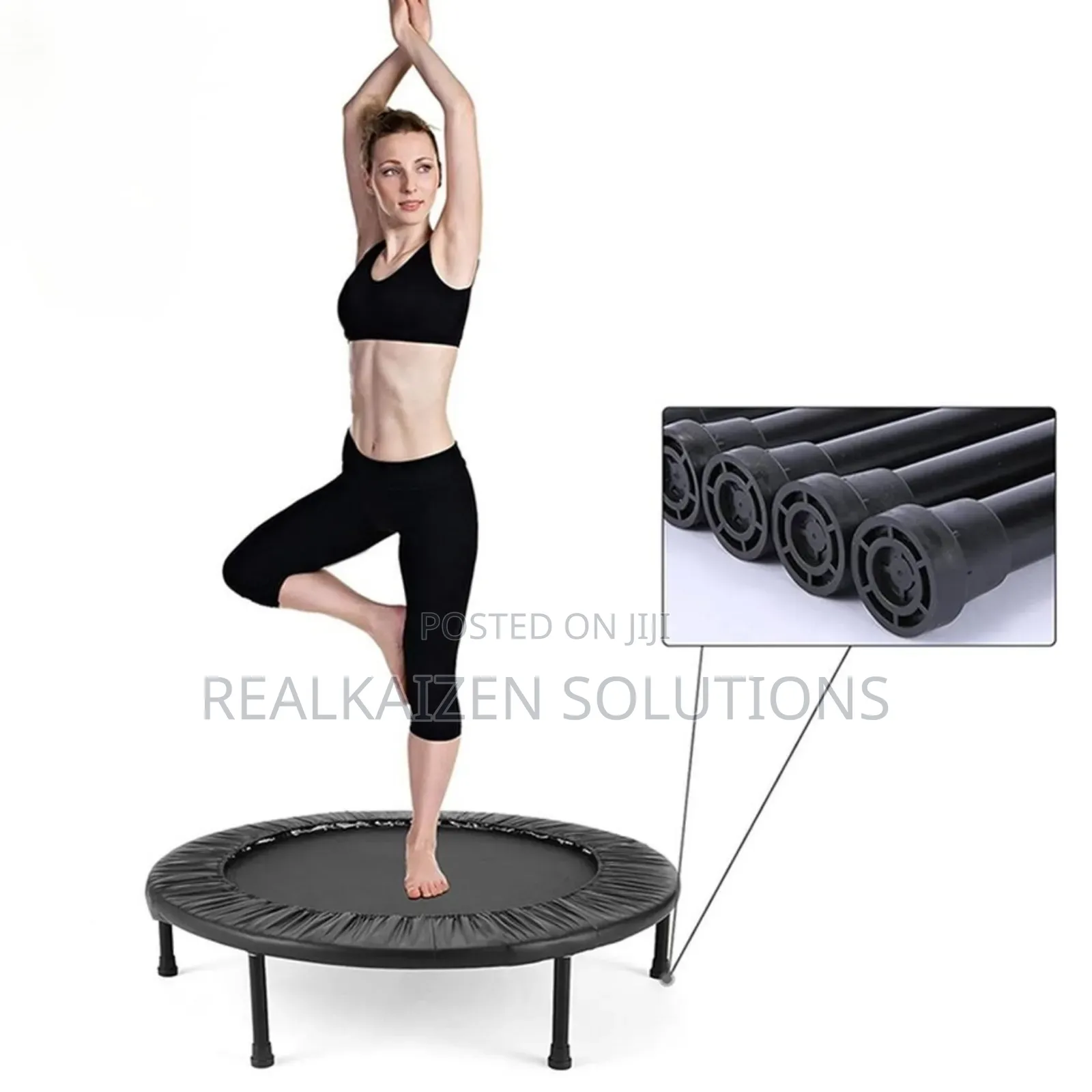 1 Meter Fitness Bounce Trampoline for Children and Adults