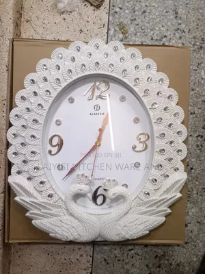 Photo - Elegant Silent Swan-Inspired Wall Clock