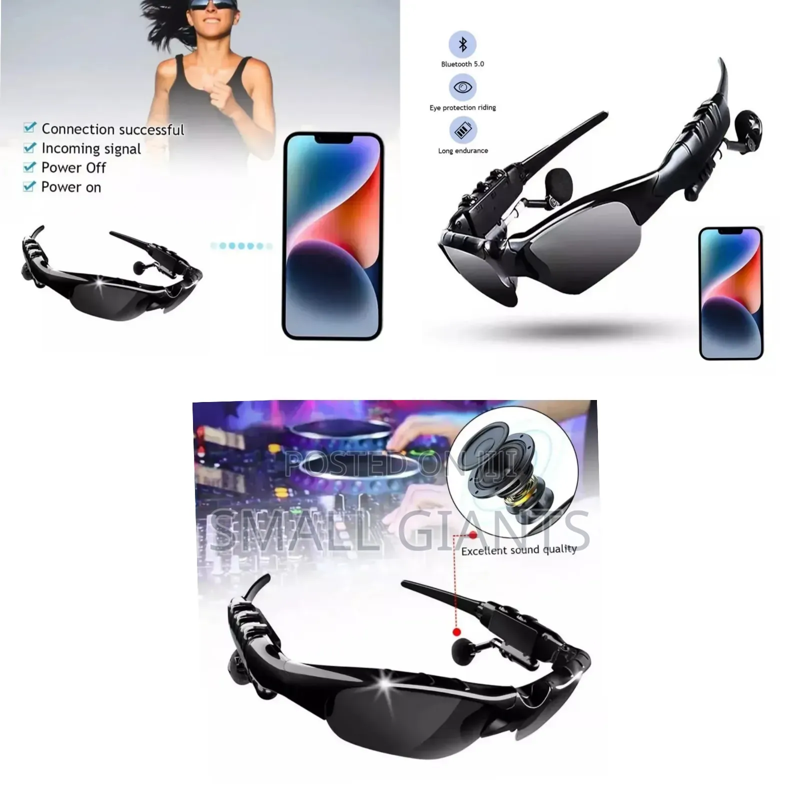 Smart Audio/ Bluetooth Sunglasses