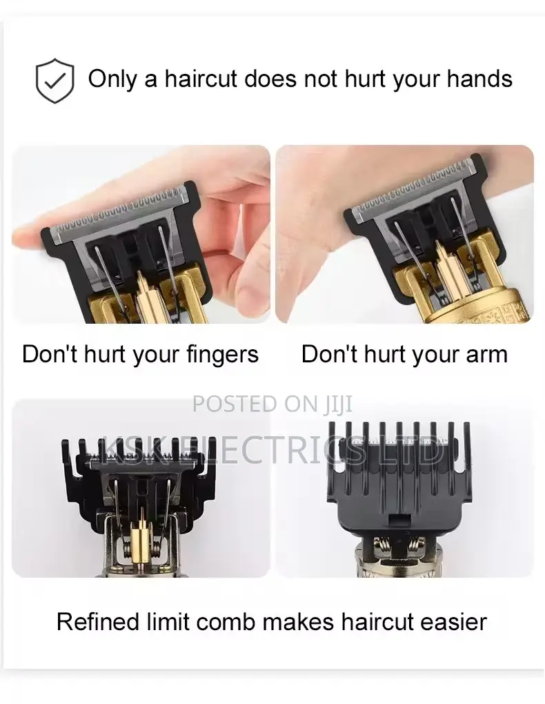 Man Haircut Hairdresser Vintage T9 Hair Trimmer Shaver