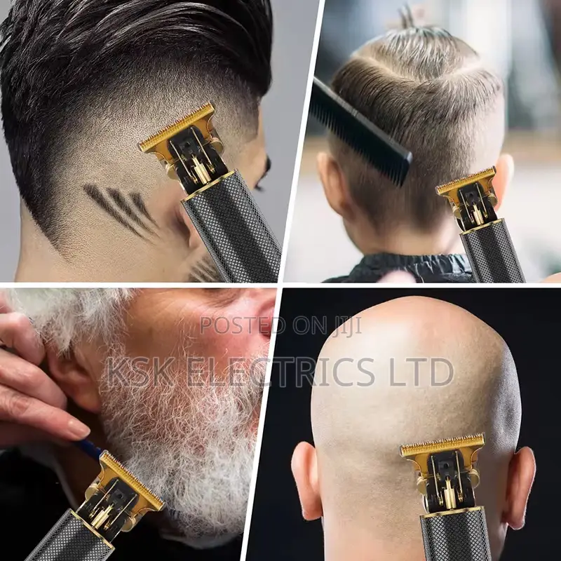 Man Haircut Hairdresser Vintage T9 Hair Trimmer Shaver
