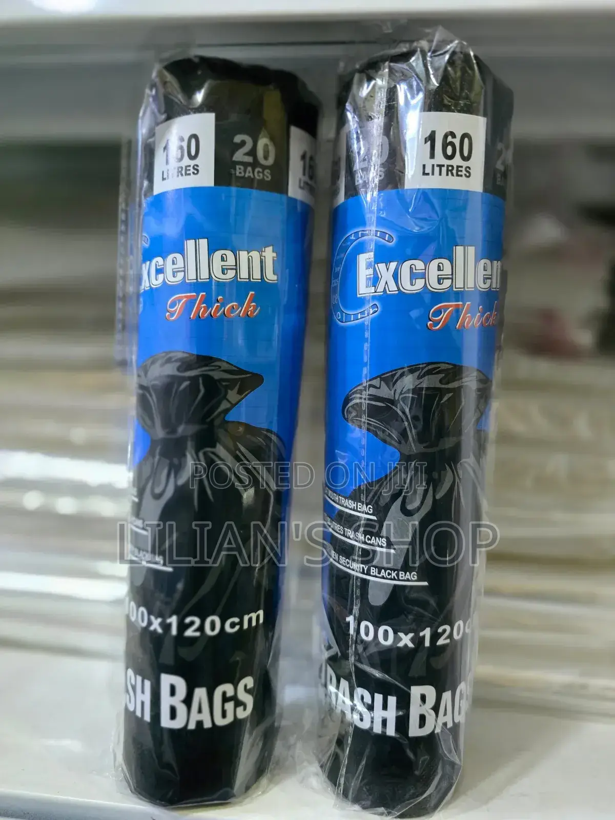160litres Trash Bags