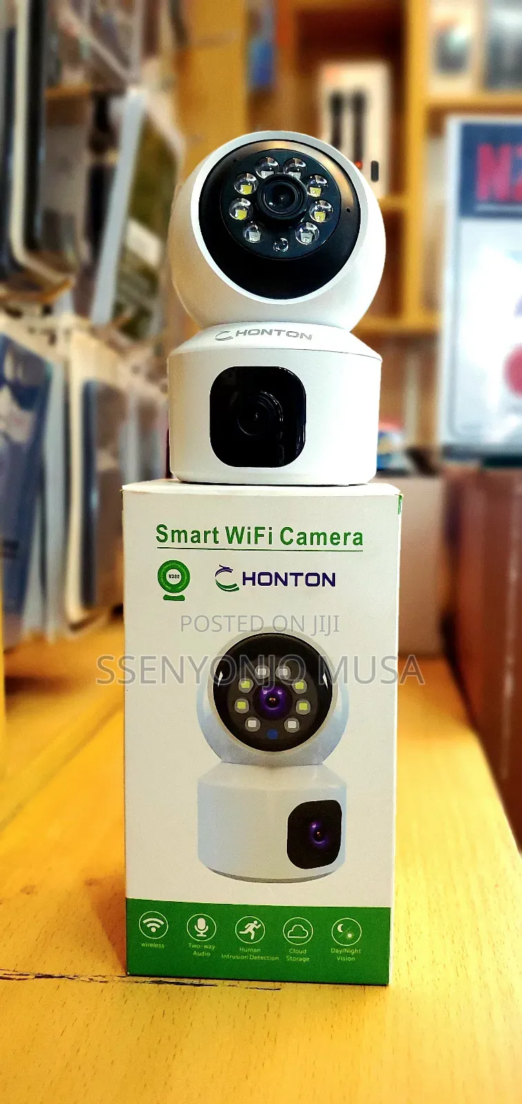 V380 C5 Smart Wifi Camera,Hd 4g Dual Camera With V380pro App