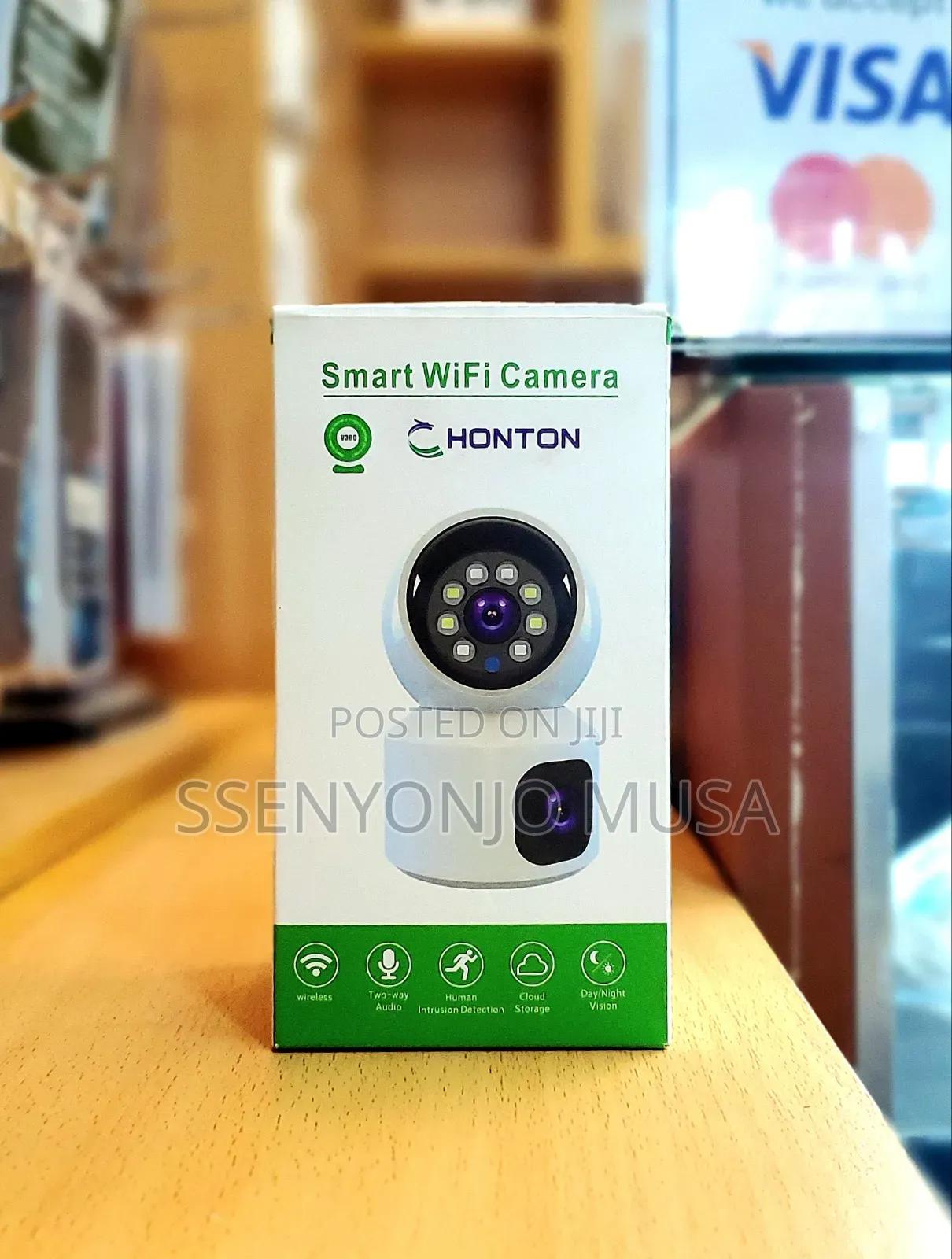 V380 C5 Smart Wifi Camera,Hd 4g Dual Camera With V380pro App