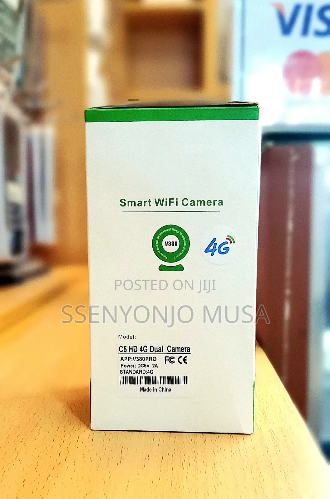 V380 C5 Smart Wifi Camera,Hd 4g Dual Camera With V380pro App