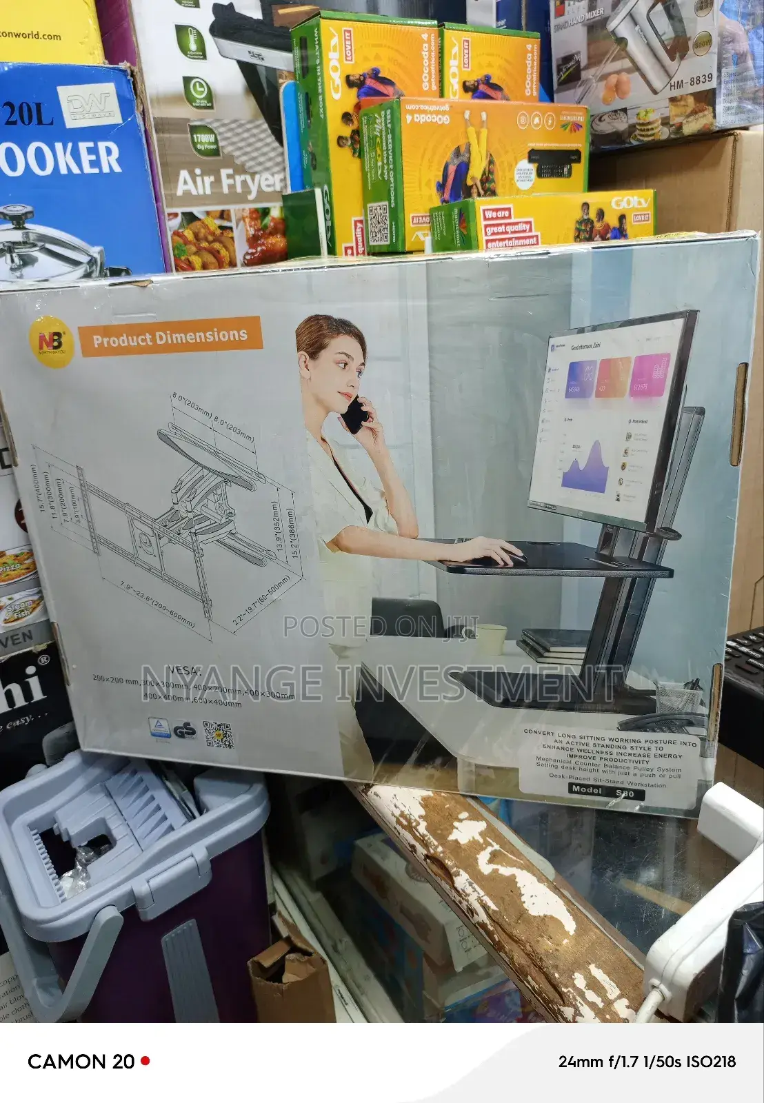 55-85 Tv Stand And Wall Mount