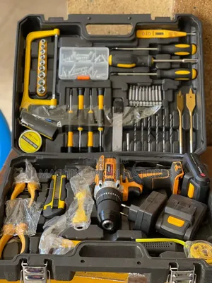 Complete Cordless Drilling Machine Set