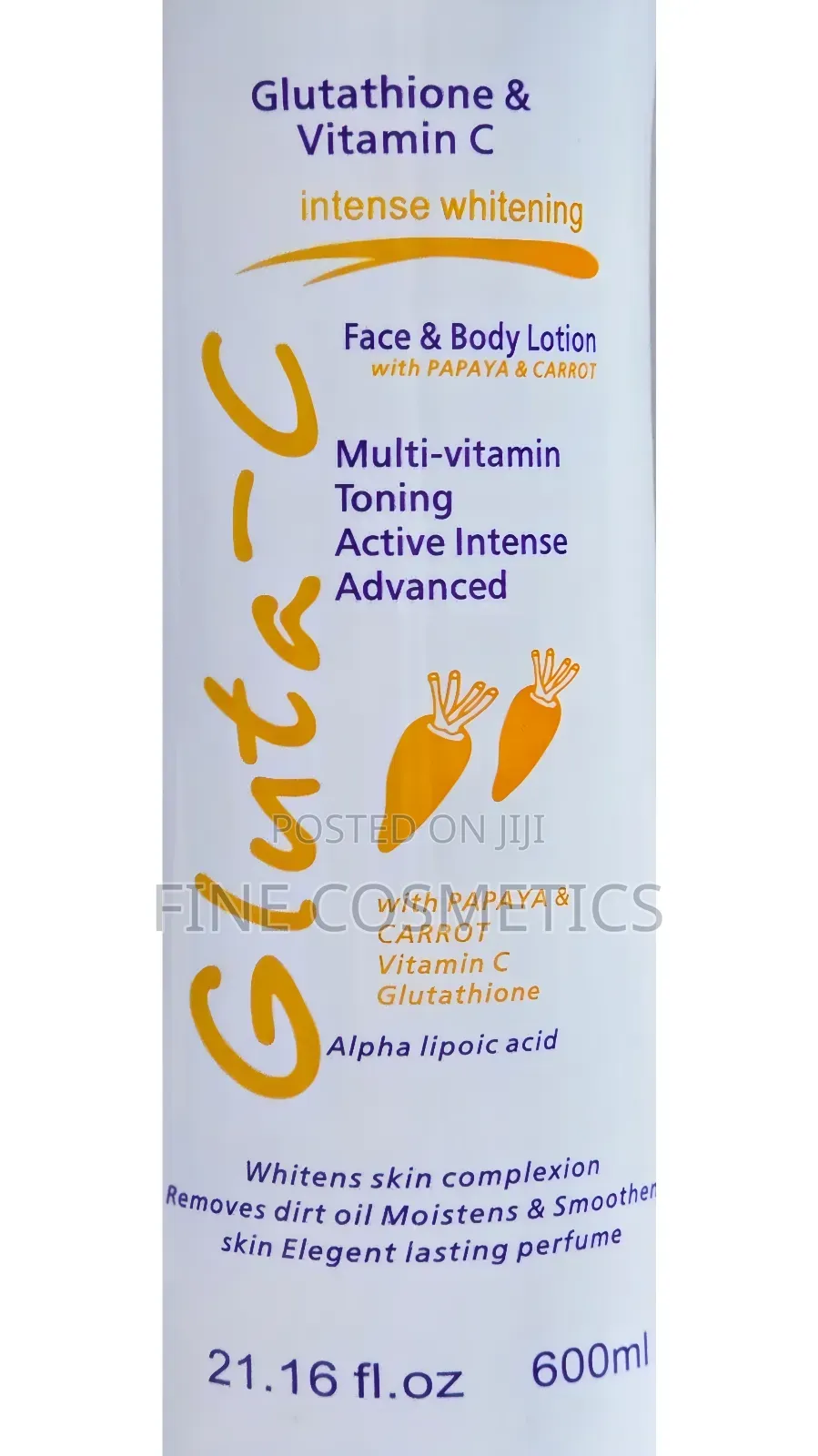 Gluta-C Intense Whitening Glutathione+Vitaminc Carrot Lotion