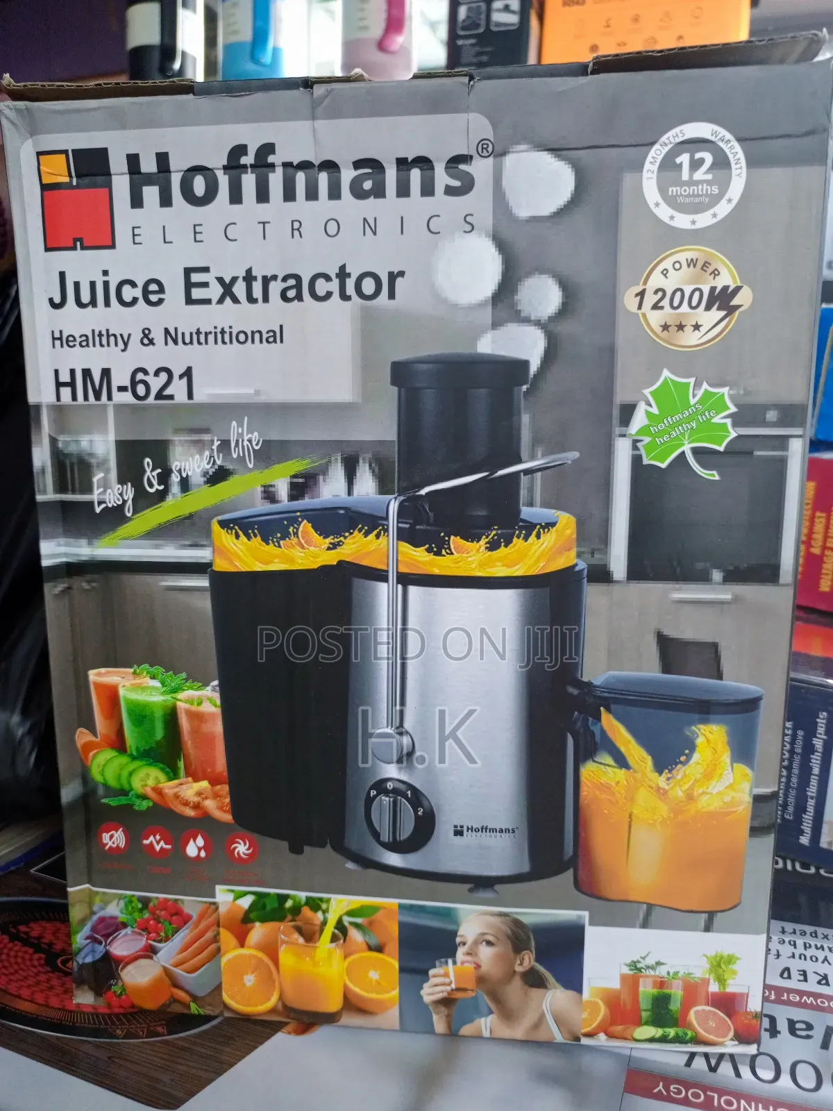 Hoffmans Electronics Juice Extractor, Model HM-621.