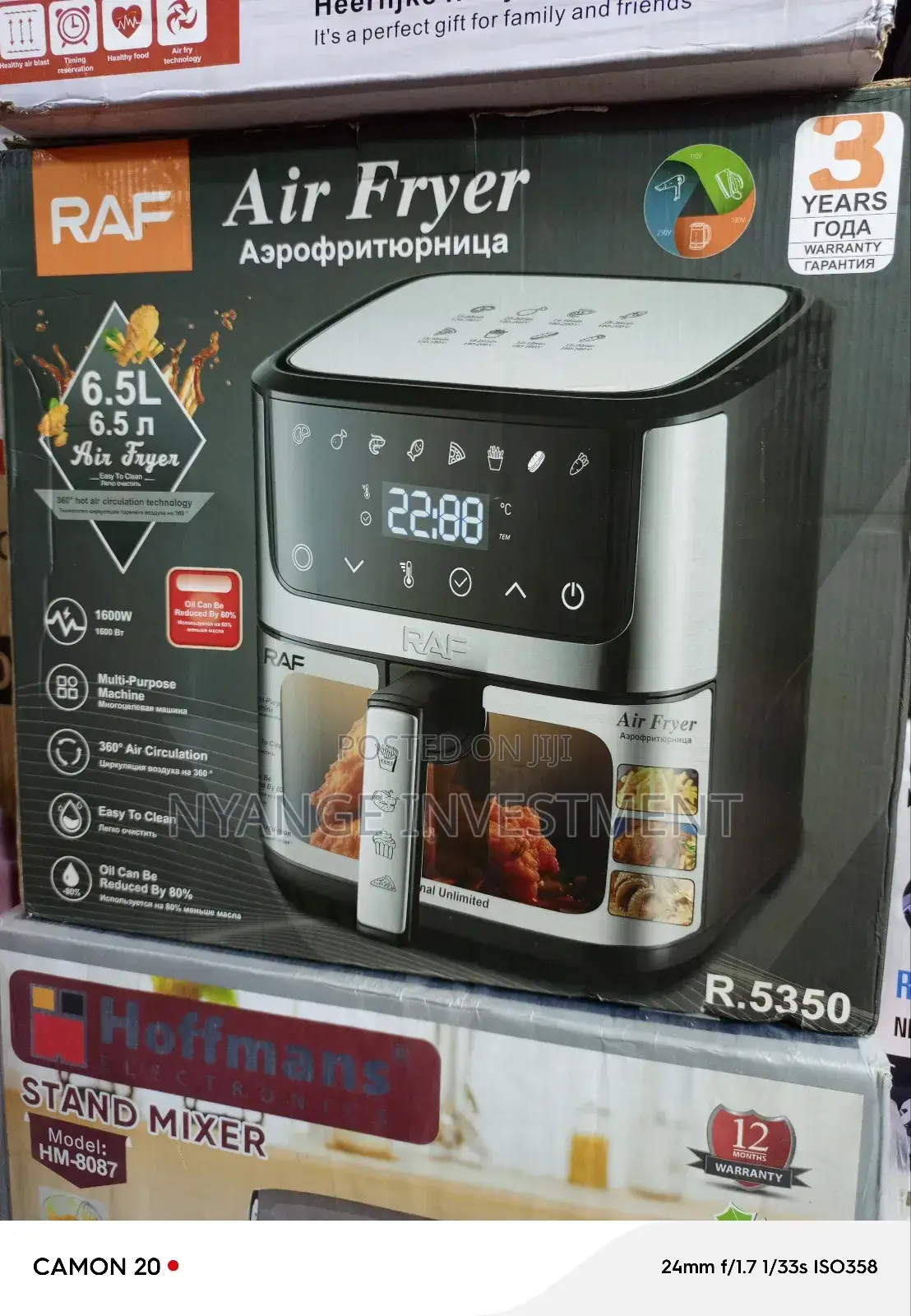 Raf Digital Air Fryer