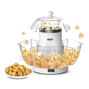 Raf Hot Air Popcorn Maker R.9004 1200w, Large 70g Capacity