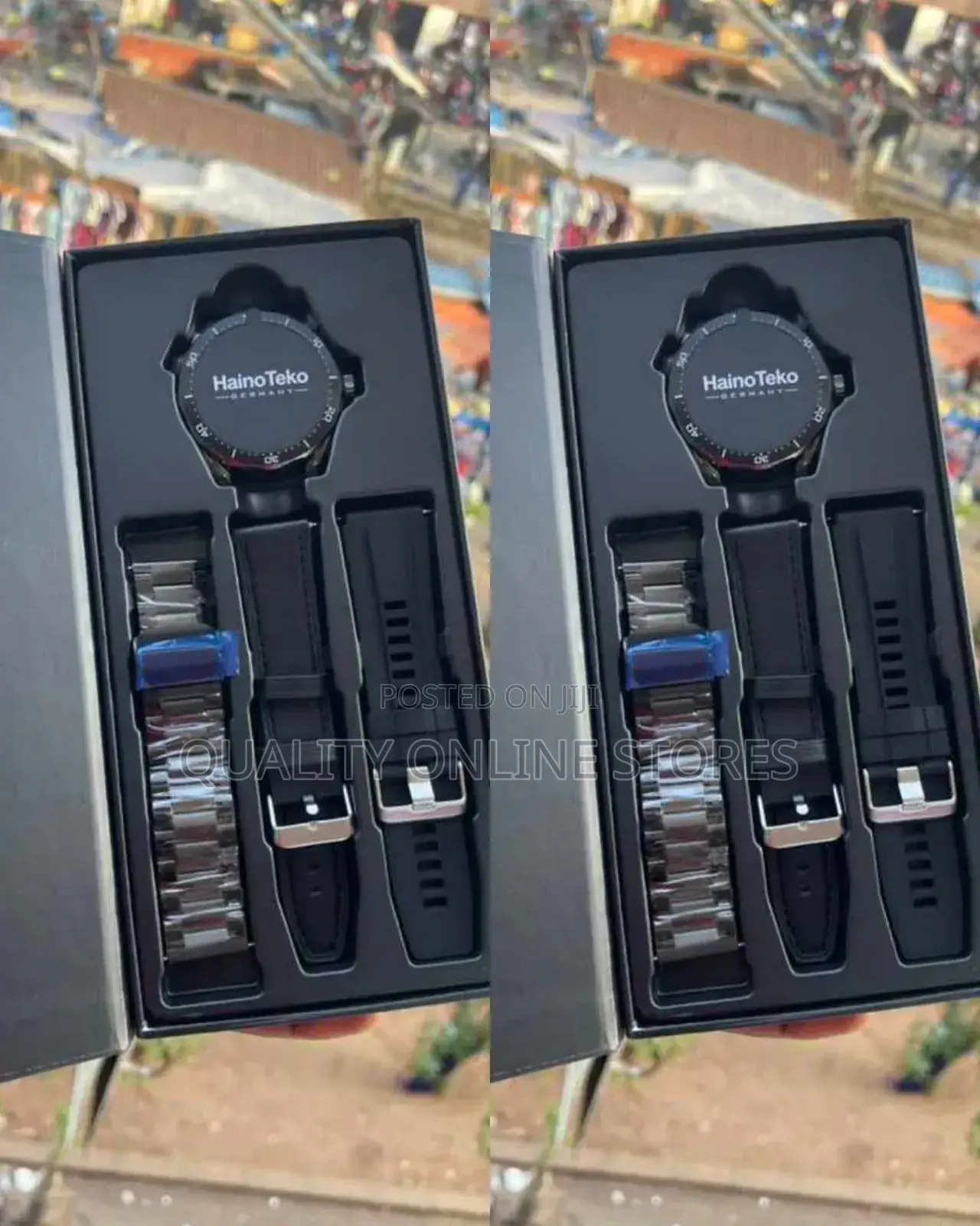 Rechargeable Smart Watch Set