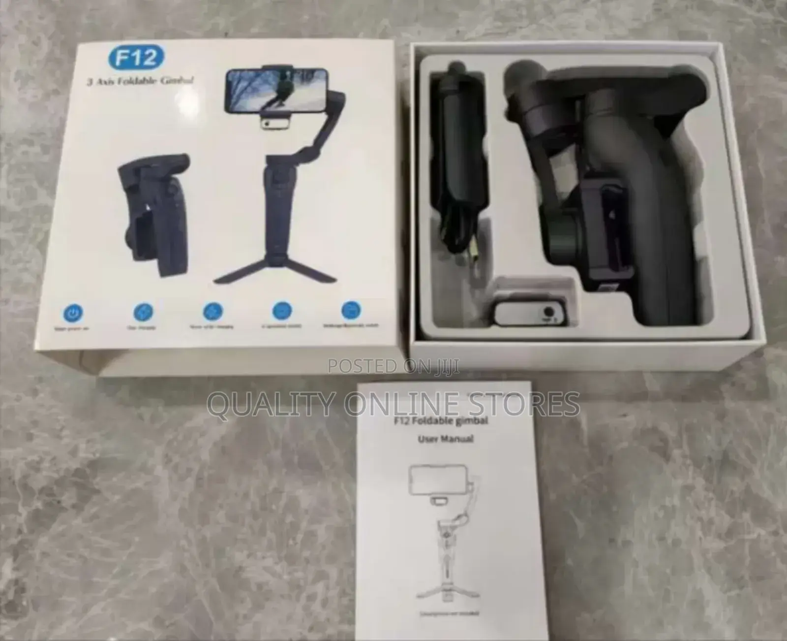 Foldable Gimbal Phone Holder