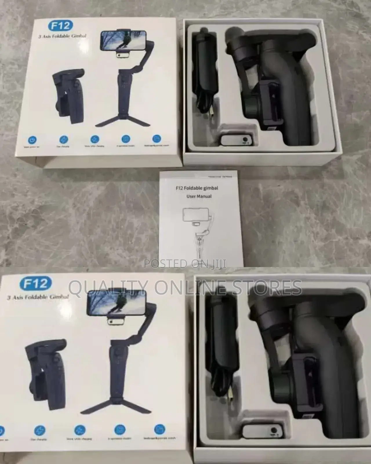 Foldable Gimbal Phone Holder