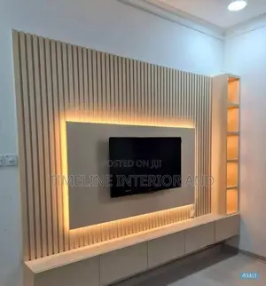 Serene Panels and Marble Sheet TV Unit