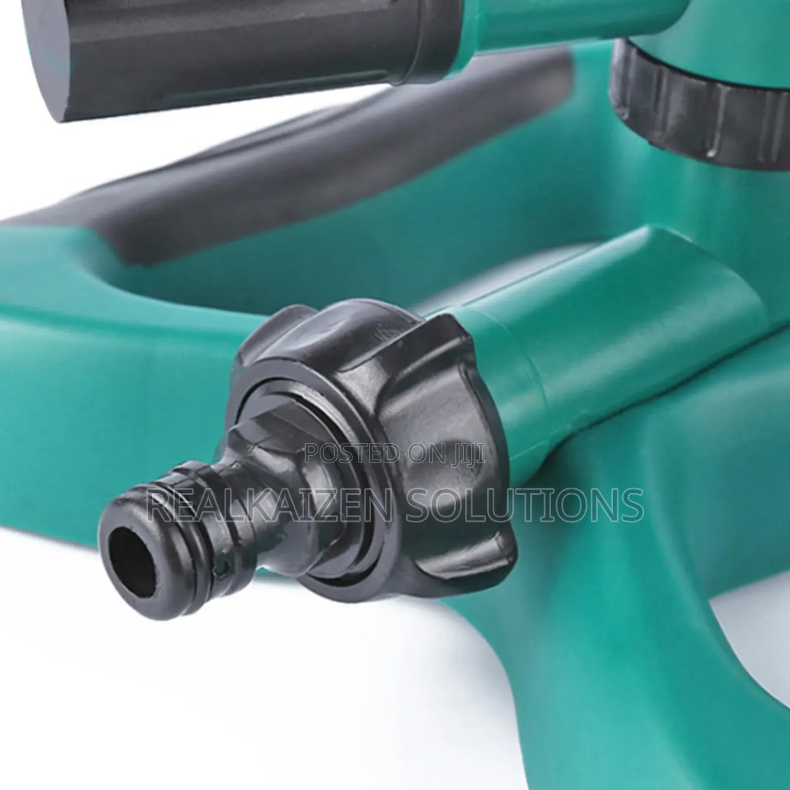 12 Nozzles 3 Arms 360° Lawn Garden Water Sprinkler