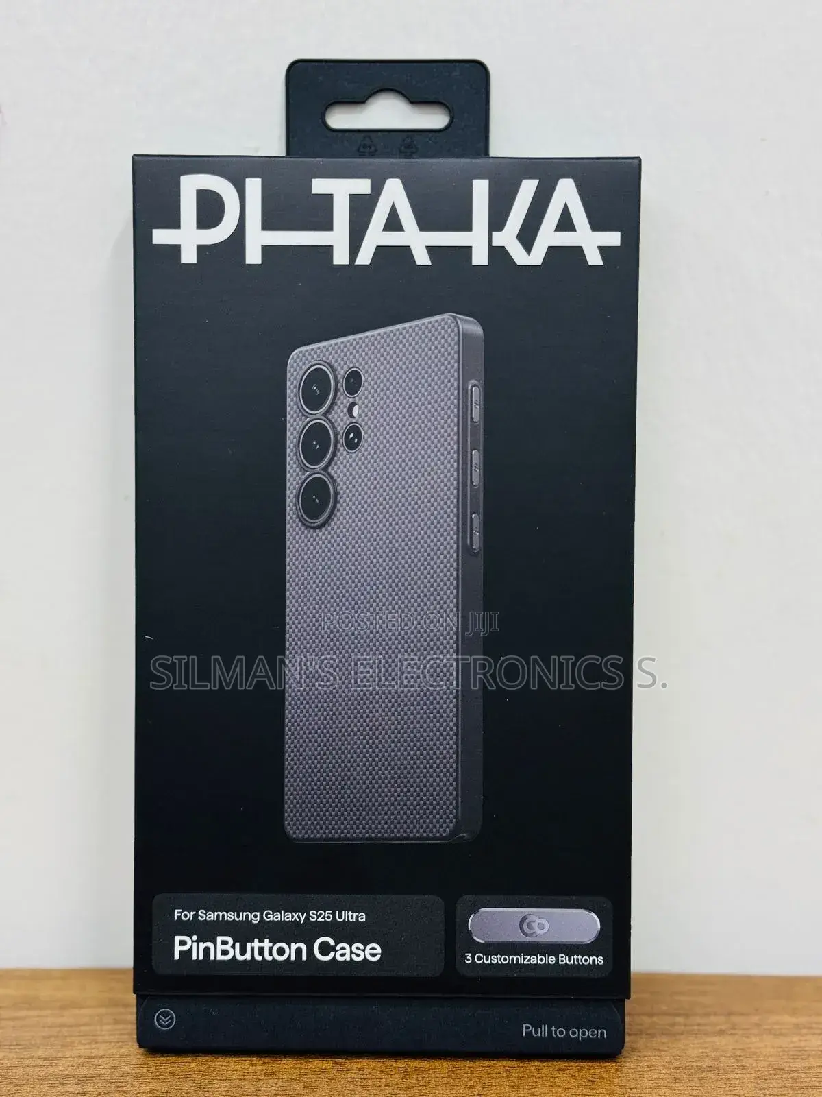 Pitaka Pin Button Case for S25 Ultra
