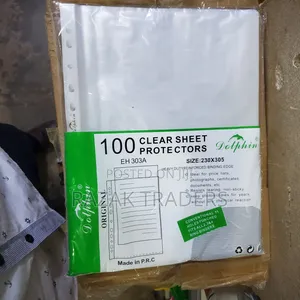 Dolphin Punched Dheet Protectors 100pcs