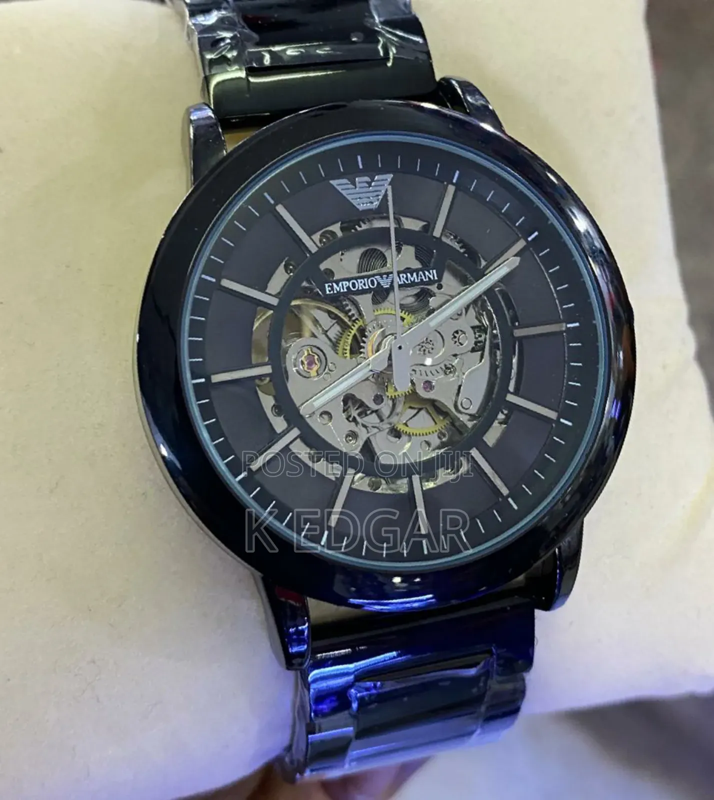 Black Emporio Armani Watch