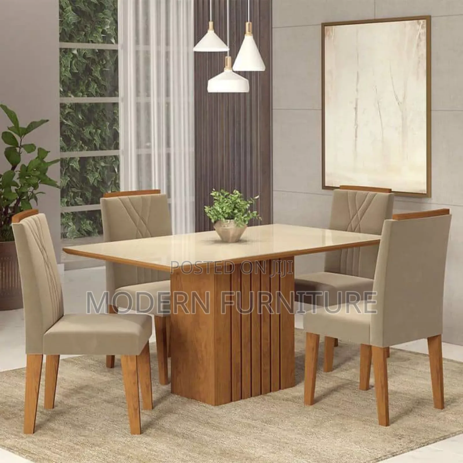 Modern Dining Table of 4 Seaters