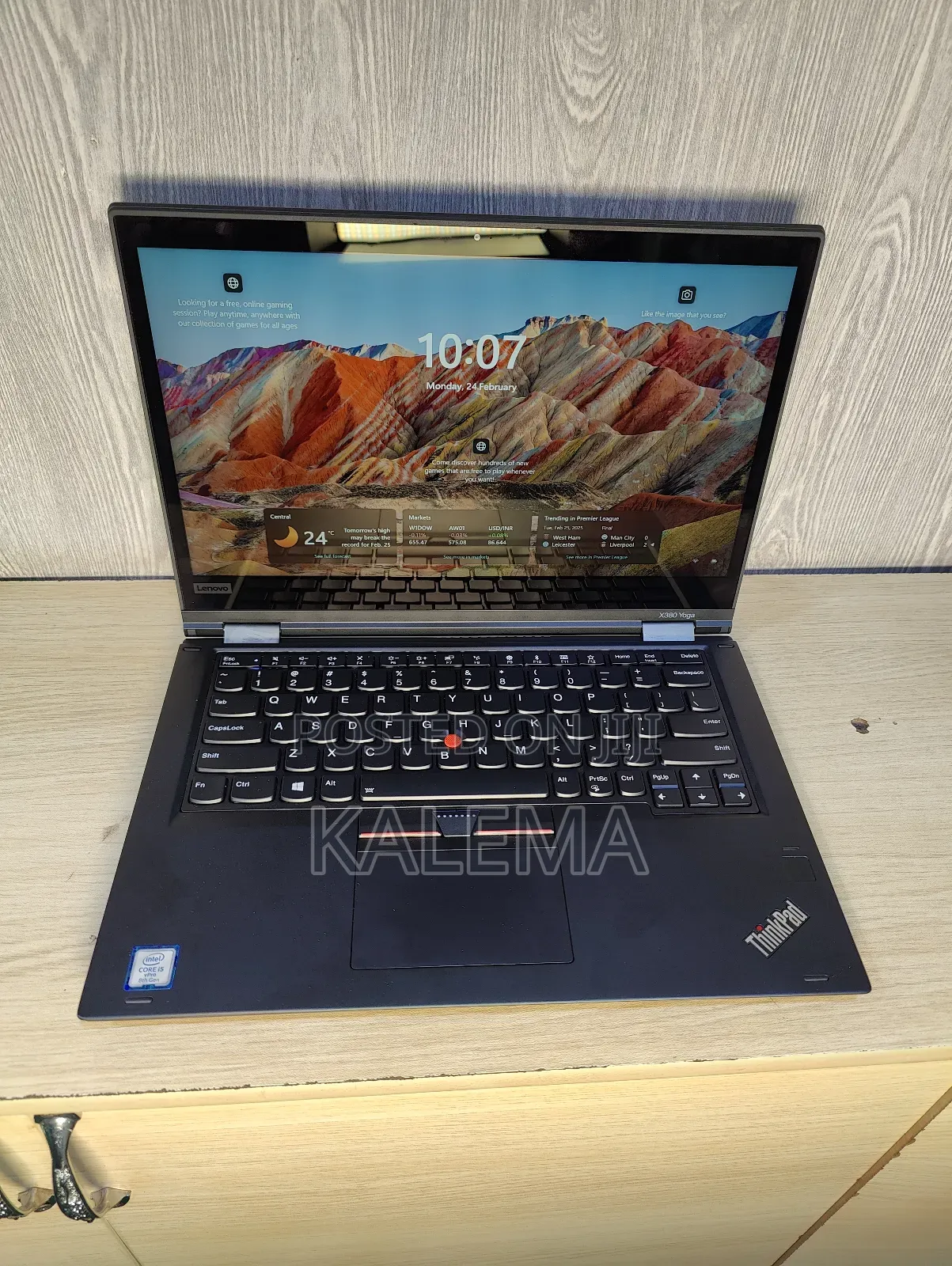 New Laptop Lenovo ThinkPad X380 Yoga 8GB Intel Core I5 SSD 256GB