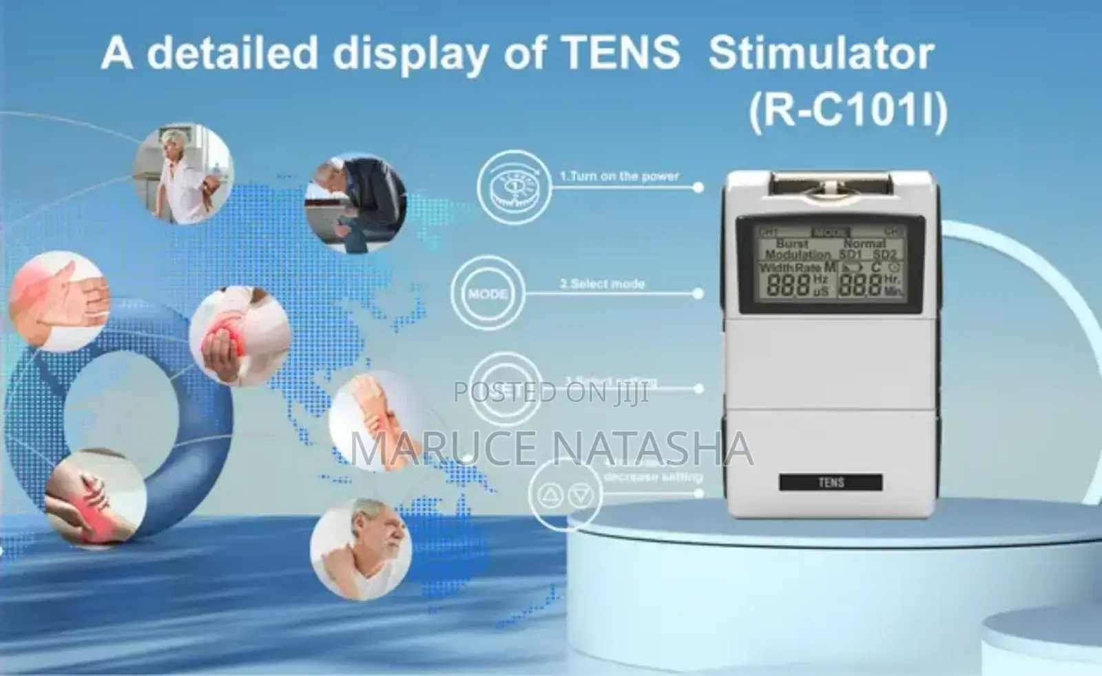 Physiotherapy Women Tens Device